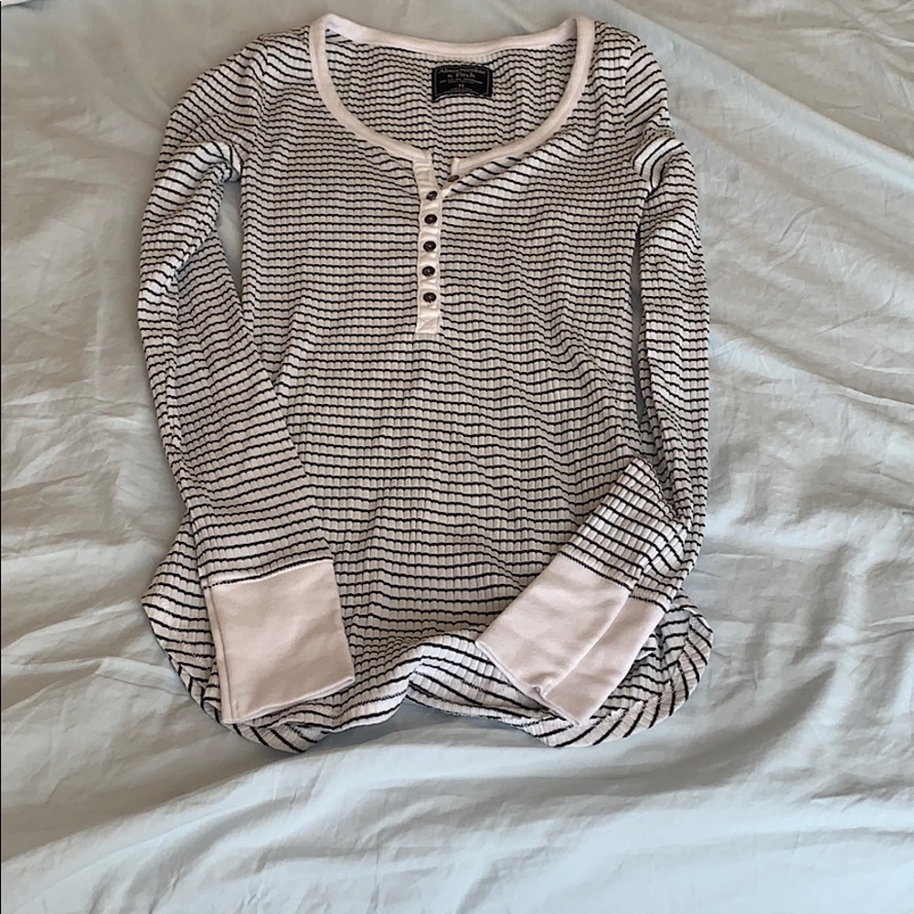 Classic striped Henley
